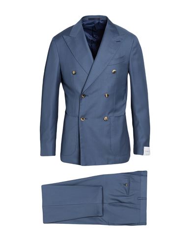 Traje Hombre Azul francés 48 Hombre