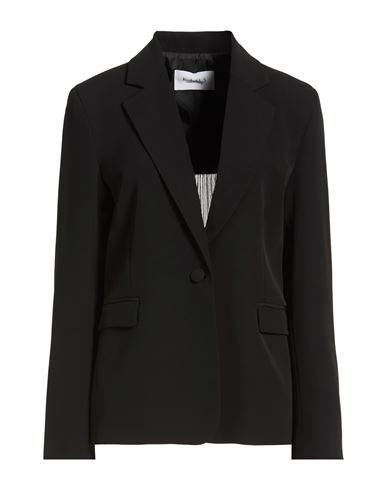 Kaos Woman Blazer Black Size 10 Polyester, Elastane