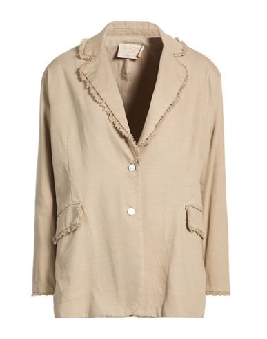 Americana Mujer Beige M,S Mujer