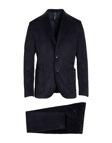 Montedoro By Slowear Man Suit Midnight Blue Size 42 Cotton, Elastane