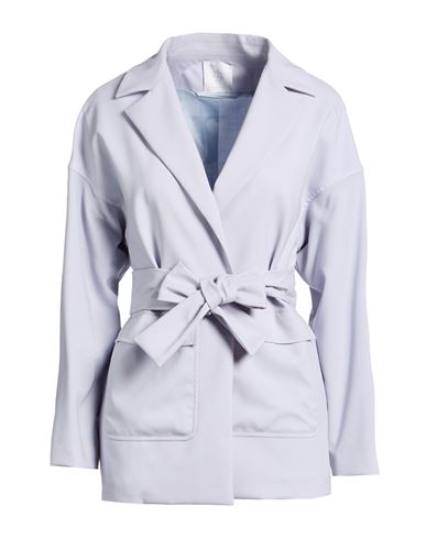 Eleventy Woman Blazer Sky Blue Size 2 Wool, Elastane