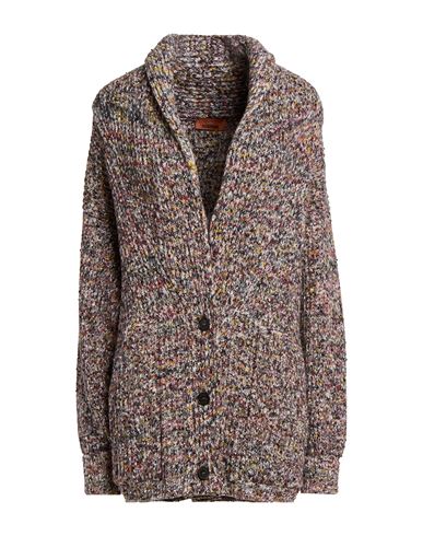 Missoni Woman Cardigan Red Size S Wool, Cotton, Polyamide