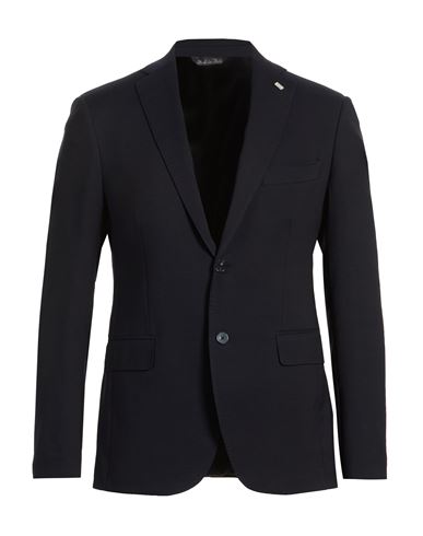 Exte Man Blazer Navy Size 48 Wool In Blue