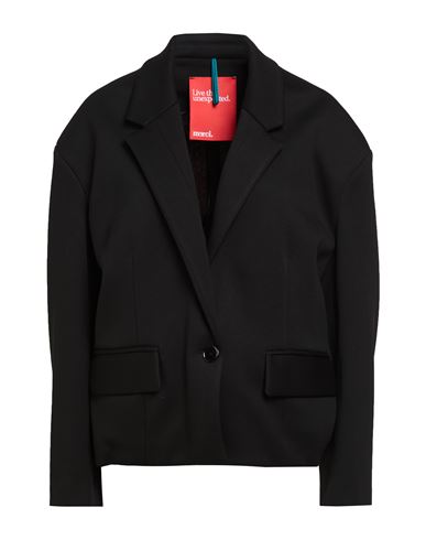 Americana Mujer Negro M,S Mujer