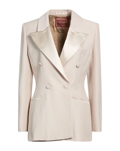 Marella Stella Maxwell X  Woman Blazer Beige Size 2 Virgin Wool, Viscose In Multi