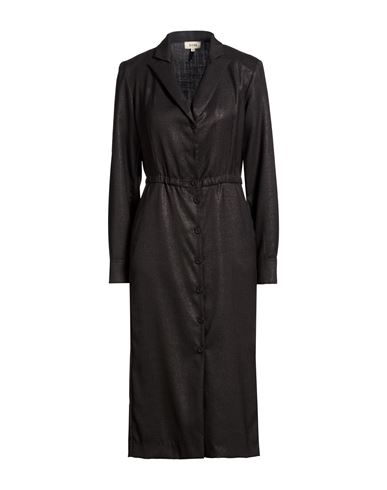 Vestido midi Mujer Negro M,S Mujer