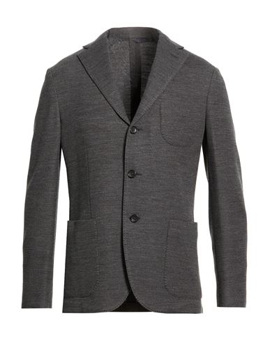 Montedoro Man Blazer Grey Size 44 Virgin Wool, Acrylic In Gray