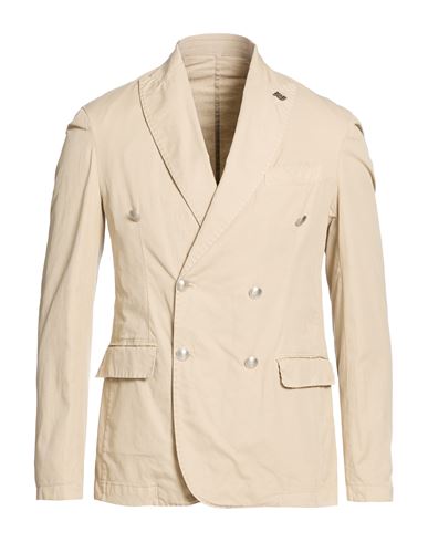 Bob Man Blazer Sand Size 44 Linen, Cotton, Elastane