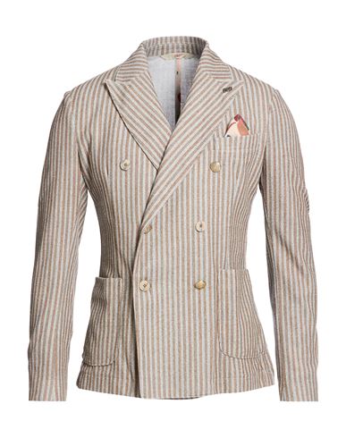 Bob Man Blazer Sand Size 44 Polyester, Cotton