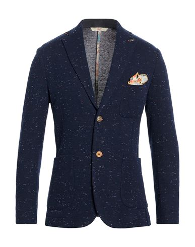 Bob Man Blazer Midnight Blue Size 44 Polyester, Cotton, Viscose
