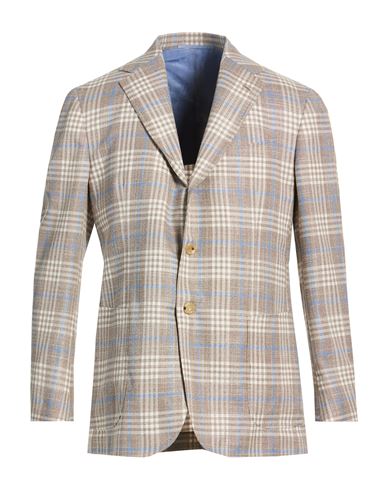 Stile Latino Man Blazer Blue Size 42 Virgin Wool, Silk