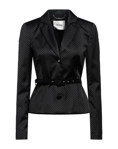 Blugirl Woman Blazer Black Size 4 Polyester, Elastane
