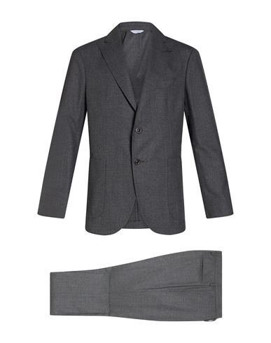 Boglioli Man Suit Grey Size 44 Virgin Wool
