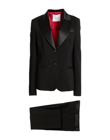 Markup Woman Suit Black Size 2 Polyester, Elastane