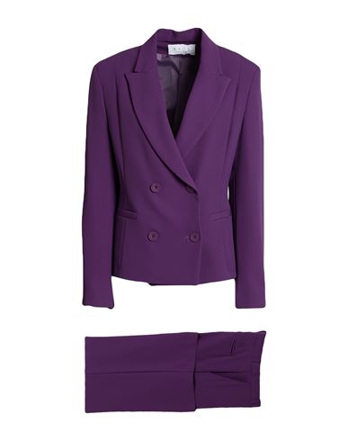 Kaos Woman Suit Purple Size 4 Polyester, Elastane