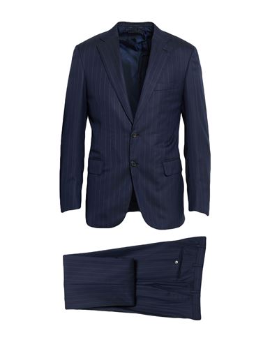 Brioni Man Suit Navy Size 38 Wool