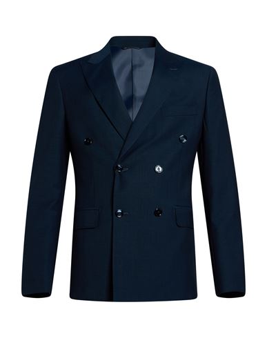 Exte Man Blazer Navy Size 38 Wool