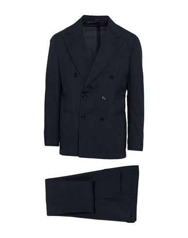 Sartorio Man Suit Navy Size 42 Virgin Wool, Elastane