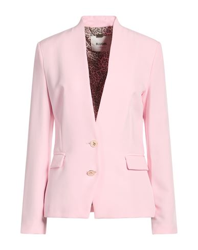 Blugirl Woman Blazer Pink Size 4 Polyester, Elastane