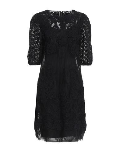 Dolce & Gabbana Woman Mini Dress Black Size 4 Polyamide, Viscose, Cotton, Nylon