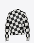 saint laurent multi zip leather jacket