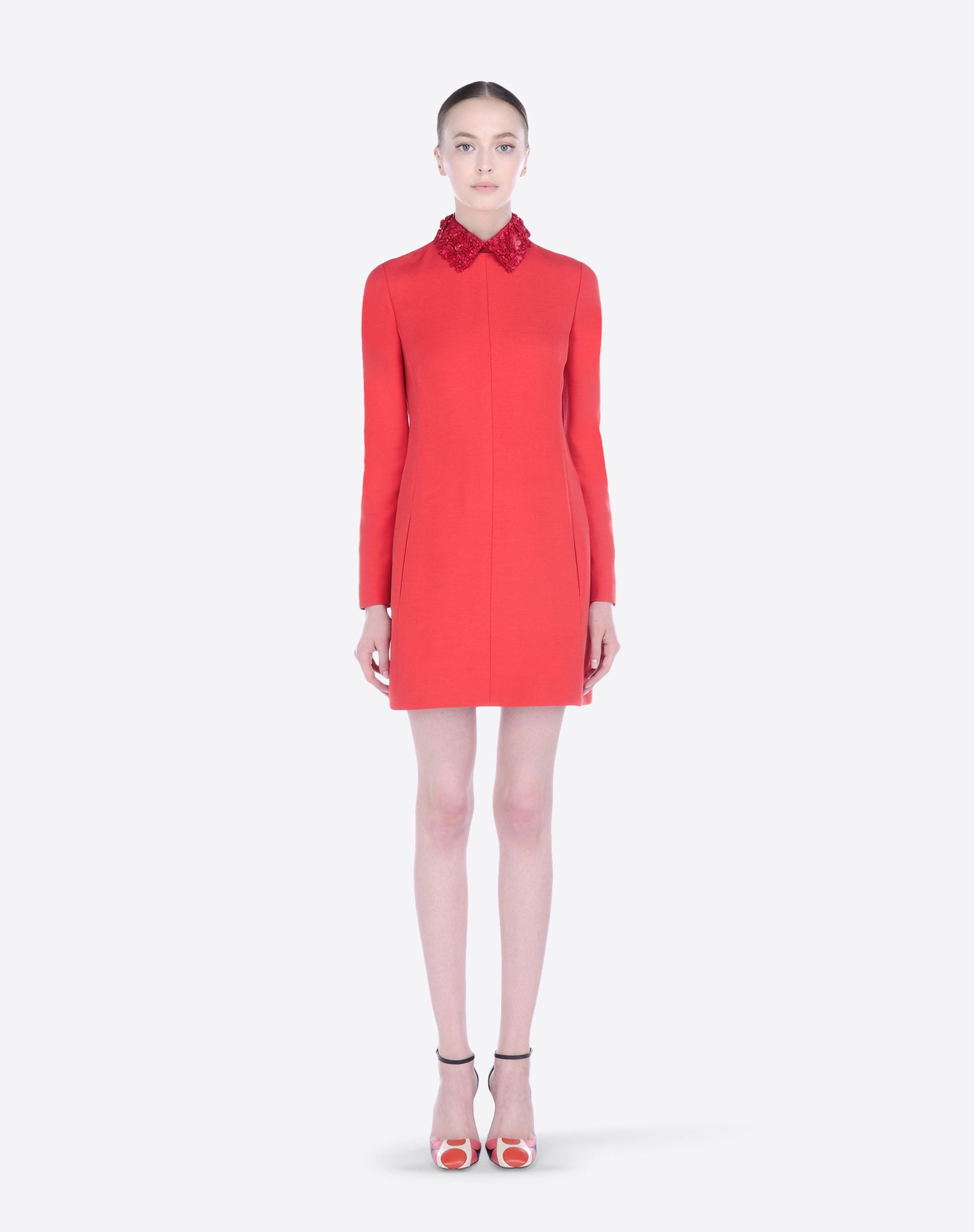 Valentino Crepe Couture Dress, Dresses for Women - Valentino Online ...