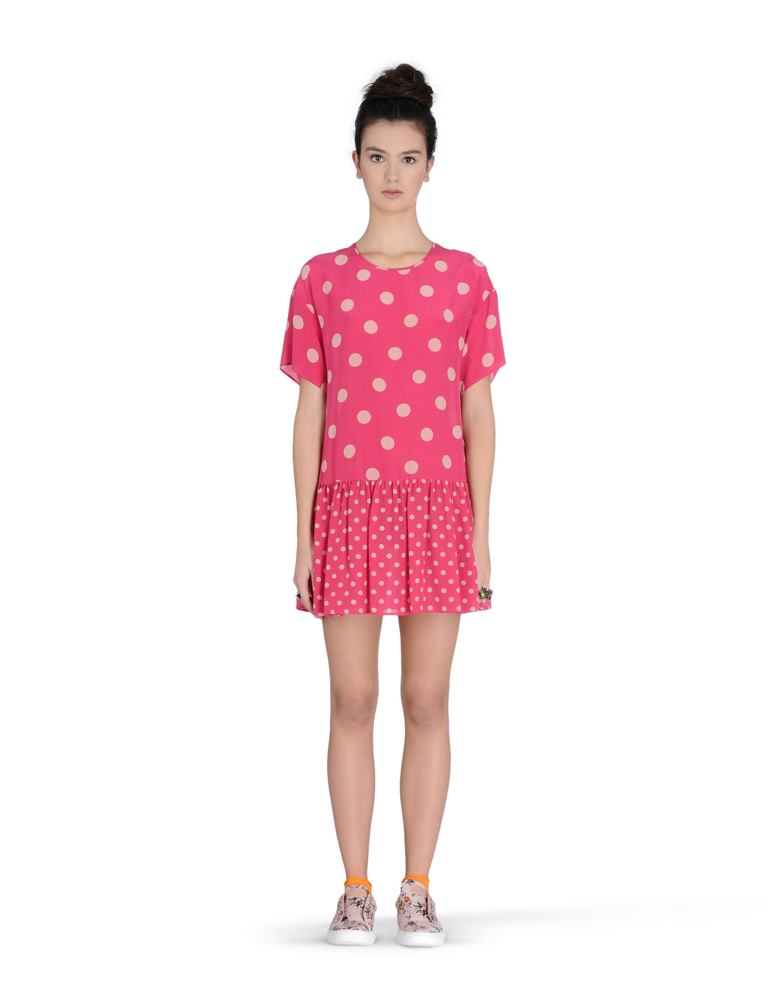 REDValentino Polka Dot Silk Mini Dress - Mini Dress for Women ...