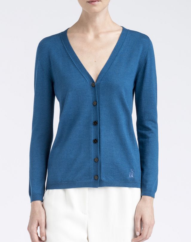 Cardigan With Lanvin 125 Ans Logo, Top Women | Online Store