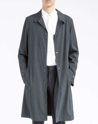 Fluid Twill Trench Coat, Outerwear Men | Online Store