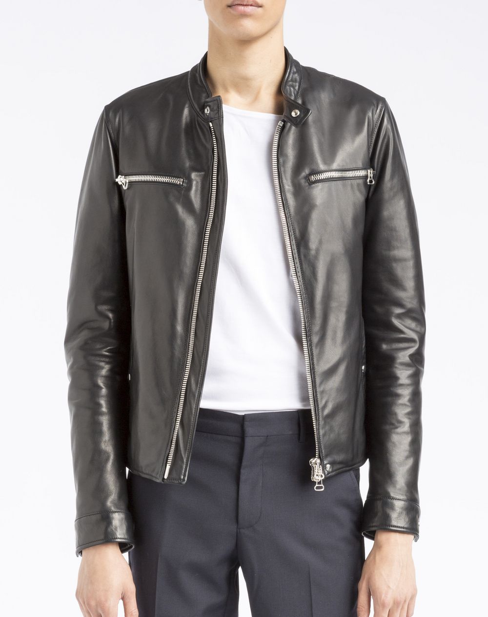 Lanvin Leather Biker Jacket Outerwear Men