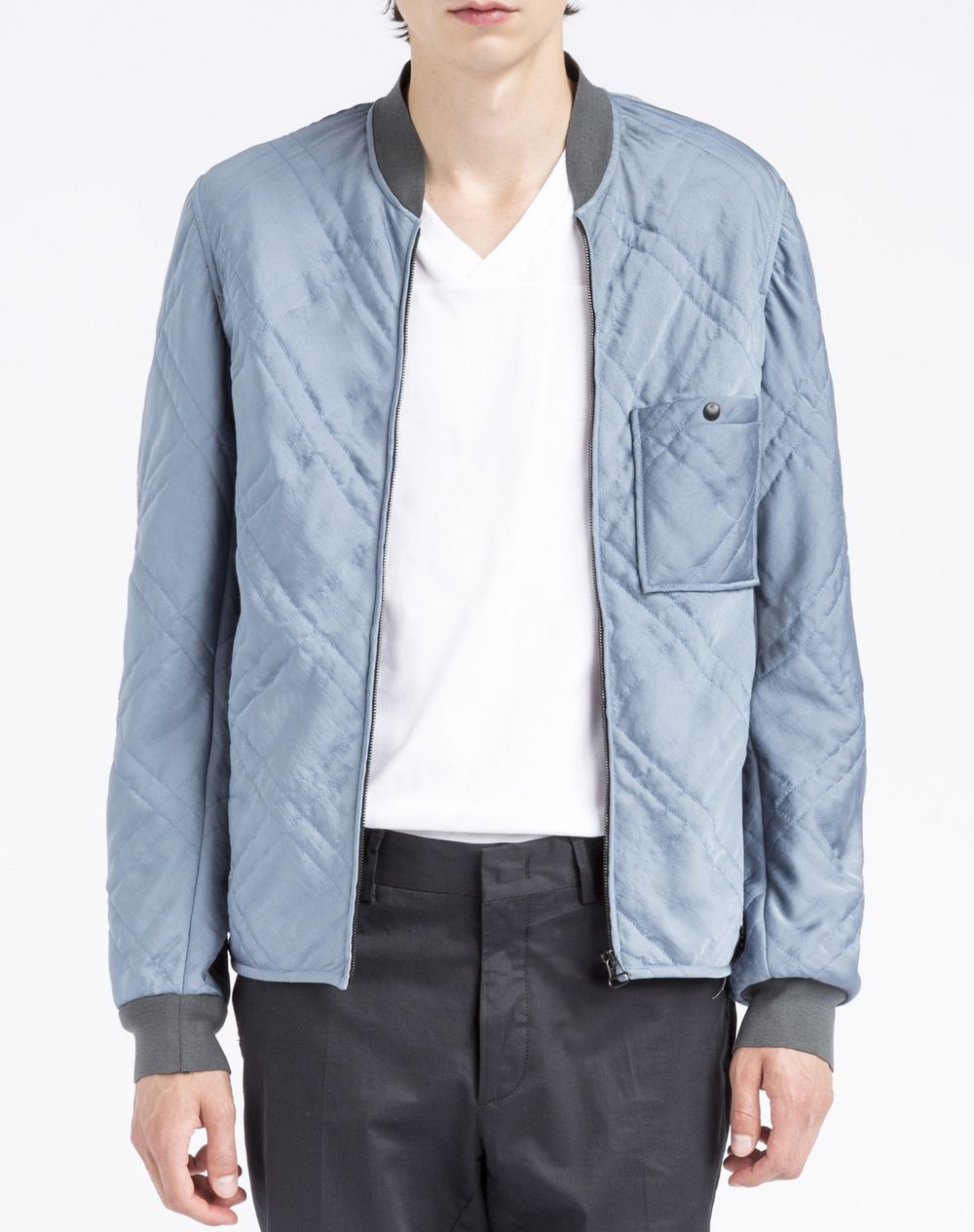 Quilted Bomber Jacket, Outerwear Men Online Store