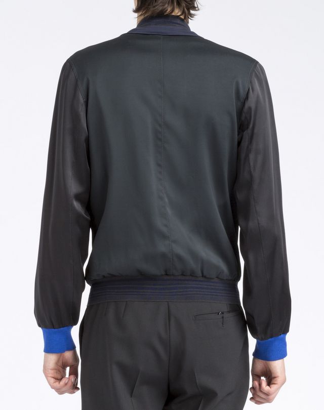 Mix Material Jacket, Outerwear Men Online Store