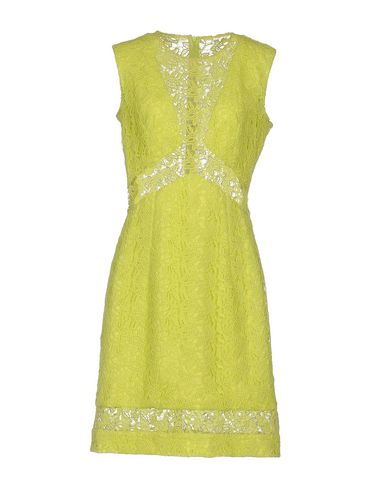 Woman Mini dress Fuchsia Size 6 Polyester, Polyamide, Elastane