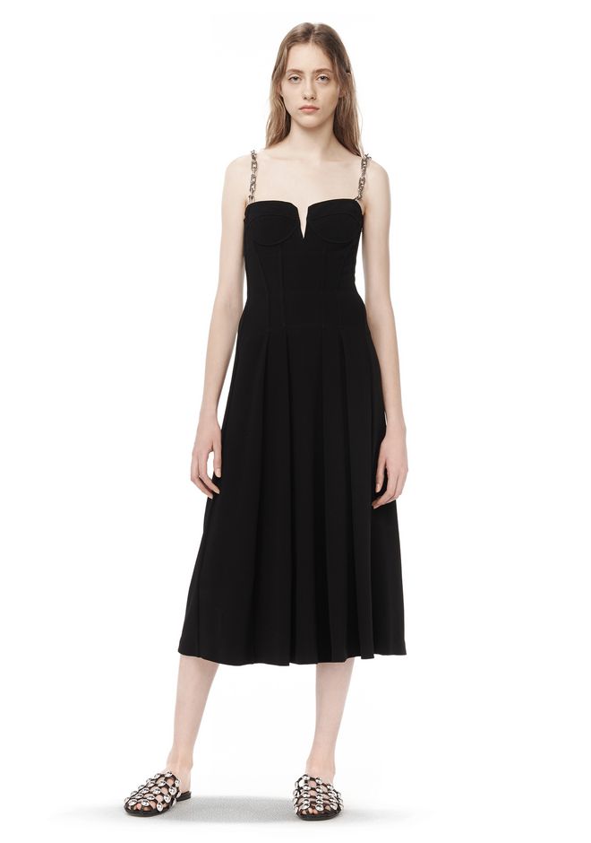 alexander wang chain strap dress