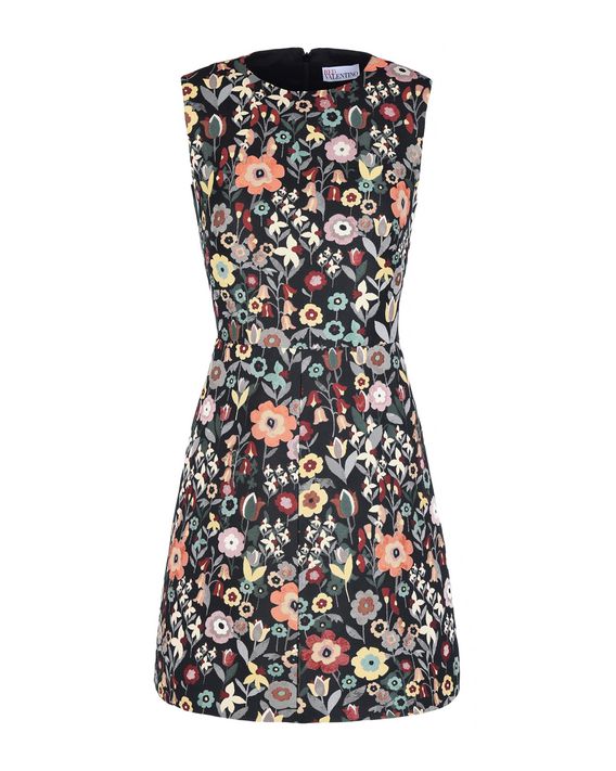 REDValentino Fancy Flower Jacquard Dress - Dress for Women ...