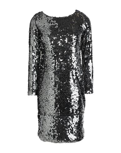 Hanita Woman Short Dress Grey Size M Polyester