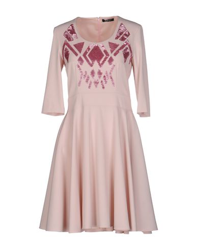 Woman Mini dress Light pink Size 4 Polyester, Elastane