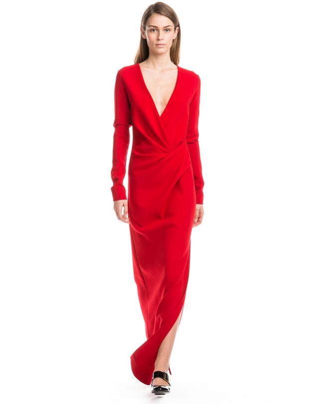 Lanvin LONG DRAPED WAIST DRESS Long Dress Women  Lanvin Online Store