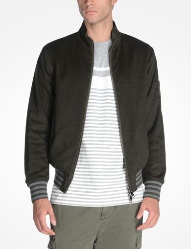 Armani Exchange REVERSIBLE BOMBER JACKET, Jacket for Men | A|X Online Store