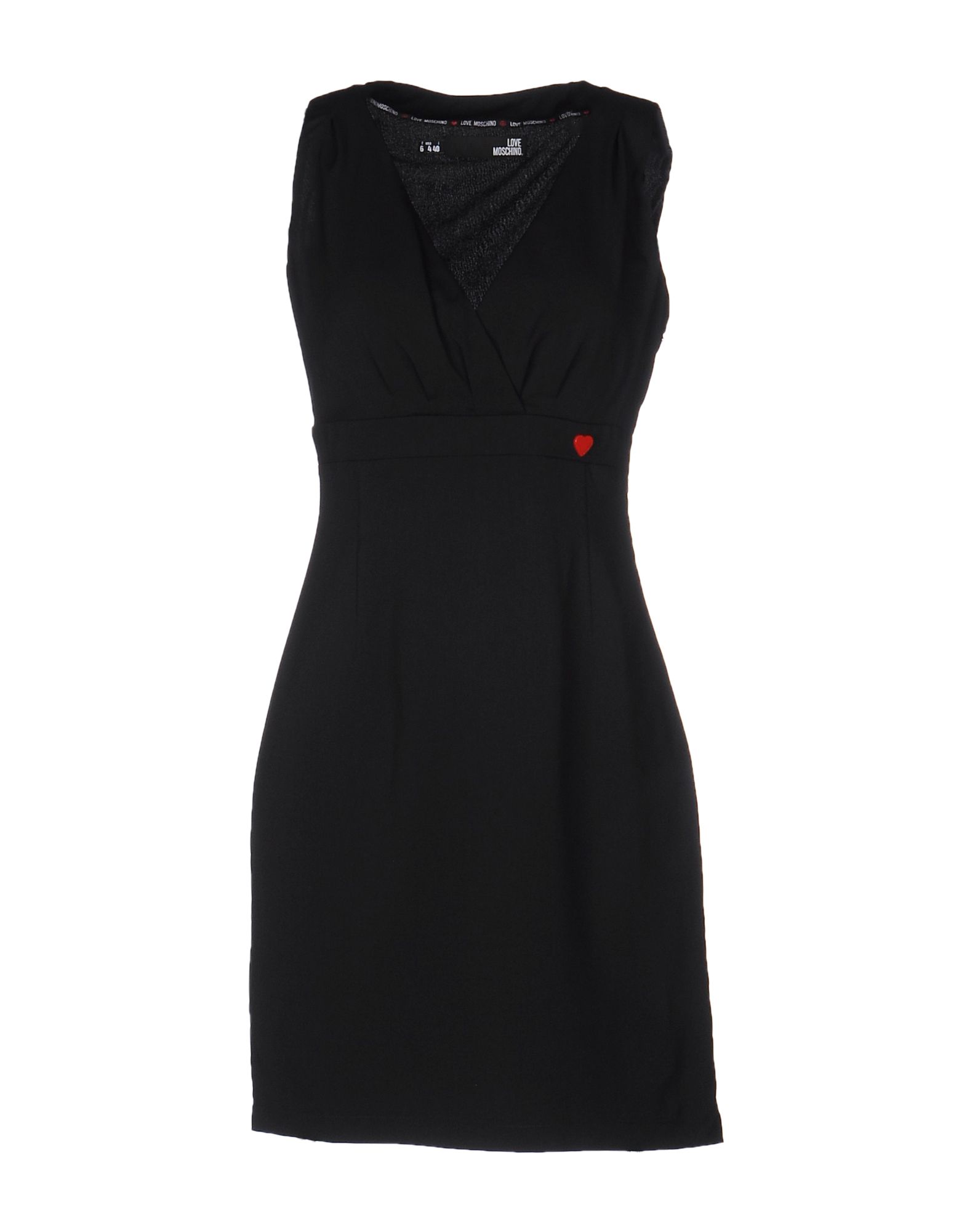 Фото LOVE MOSCHINO Короткое платье. Купить с доставкой