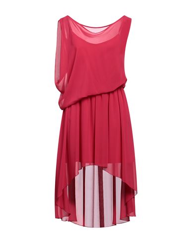 Woman Mini dress Fuchsia Size L Polyester