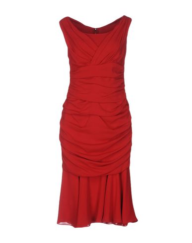 DOLCE&GABBANA Midi-Kleid Damen Rot 44 Damen