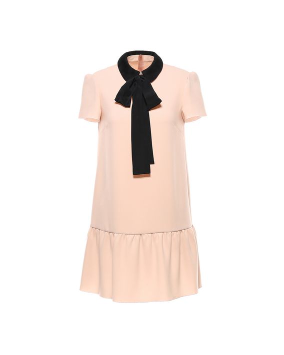 REDValentino BOW DETAIL FLUID CREPE DRESS - Dress for Women ...