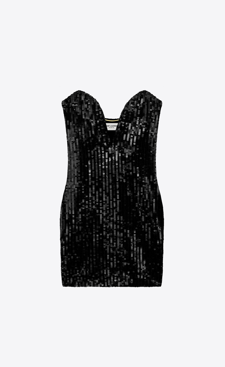 ysl mini dress