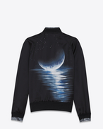 SAINT LAURENT Casual Jackets U Black TEDDY Moonlight Jacket f