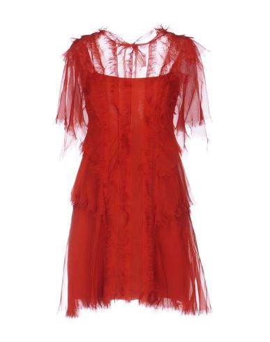 Mini-Kleid Damen Rostrot 36 Damen