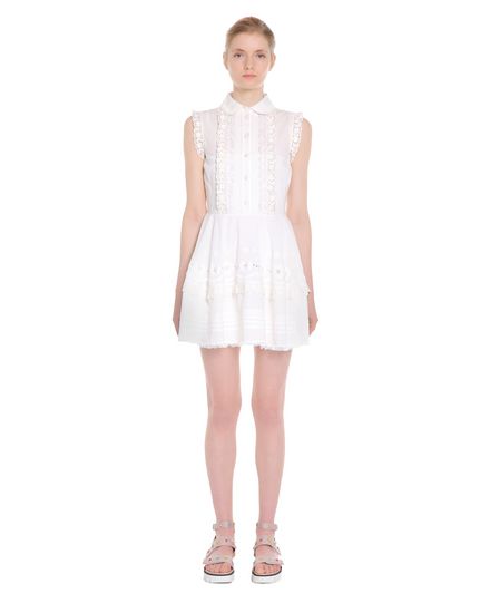 REDValentino Flower Embroidered Coton Dress - Dress for Women ...