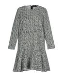 LE COL Damen Kurzes Kleid Farbe Schwarz Gr��e 3