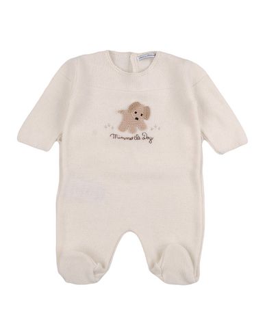 Shop Dolce & Gabbana Newborn Boy Baby Jumpsuits & Overalls Ivory Size 3 Cashmere In White
