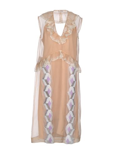 Платье до колена MIU MIU